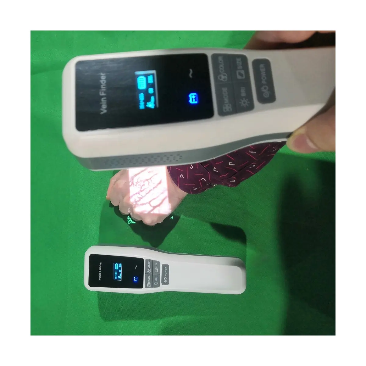 Термоискатель вен портативный ближний инфракрасный дисплей для кровеносных сосудов медсестра средства для внутривенных инъекций медицинское устройство