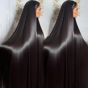 Parrucca in <span class=keywords><strong>Capelli</strong></span> Veri Vietnamiti Grezzi, 100% <span class=keywords><strong>Capelli</strong></span> Umani Originali Vietnamiti, Onda Naturale, Full Frontal 13x6 HD Lace Wig - Product Image 3