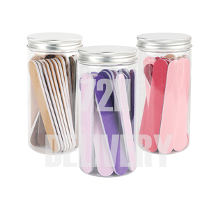 Gloway 20Pcs 150/180/250グリットネイルファイルセットネイルバッファリングファイルプロの再利用可能なエメリーボードボトル付きネイルファイル - Product Image 1