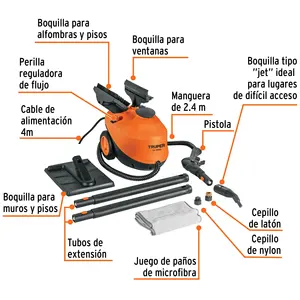 Nettoyeur vapeur BOX 1, 1800W, TRUPER - Product Image 2