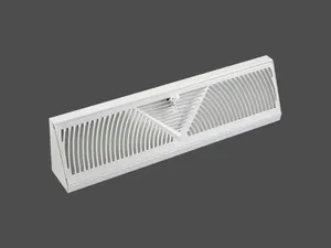 Ván chân tường khuếch tán 180 độ thép xây dựng Trắng ván chân tường khuếch tán tối đa luồng không khí khuếch tán thép - Product Image 5