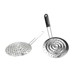 Nồi Mat xử lý nhiệt khuếch tán Giảm Ngọn Lửa bảo vệ đun nhỏ lửa tấm đa chức năng bếp đun nhỏ lửa tấm thép không gỉ với nhựa - Product Image 1