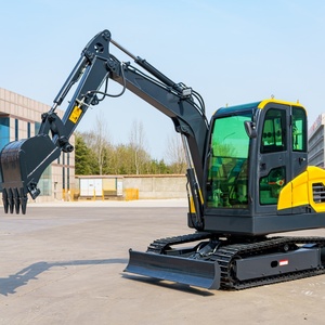 Mini-excavatrices hydrauliques de type chenilles de haute qualité de 4 tonnes et 3,5 tonnes avec cabine climatisée - Product Image 2