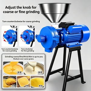 Molino Eléctrico de Granos Húmedos y Secos de 3500W, Máquina de Molienda de Cereales Doméstica y Comercial, Equipo <span class=keywords><strong>para</strong></span> Moler Arroz, Maíz y Trigo - Product Image 4