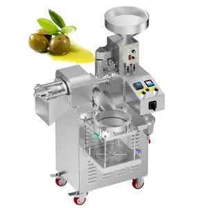 15KG/H Edible Cooking Oil Press Screw Oil Expeller Cold & Hot Double Pressing Machine