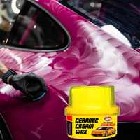 Cera Nano Gold Grade Carabao, Cera en Pasta de Estilo Avanzado con Aceite de Metil Silicona, 200g, Envase de Plástico, Duración de 3 Años