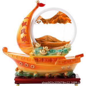 แล่นเรือใบเรียบ, ของตกแต่งบ้าน, ของตกแต่งระเบียง, งานหัตถกรรมห้องนั่งเล่น, ผู้ผลิตเรซินจีน - Product Image 5