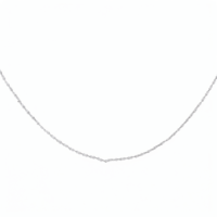 Collier ras du cou unisexe minimaliste fin à double couche classique en chaîne à sequins en platine Pt950, vente en gros directe d'usine