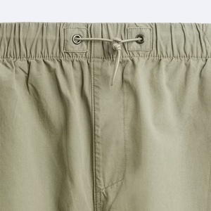 Pantalon Homme Plissé aux Genoux Personnalisé avec Cordon de Serrage Élastique Ajustable Coupe Décontractée – Vente en Gros - Product Image 6
