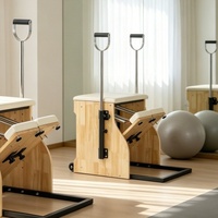 Équipement de Pilates en chêne de haute qualité avec chaise de step stable, fourni directement par l'usine chinoise