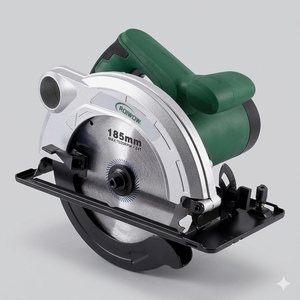Scie à <span class=keywords><strong>main</strong></span> rotative électrique portable avec cordon 1300W, scie à bois, outils professionnels, scies circulaires électriques 185MM - Product Image 1