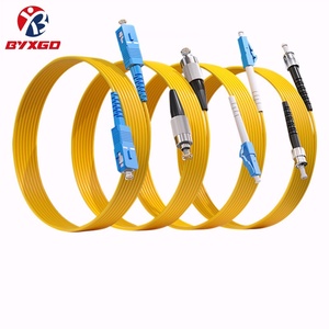 Cavalier à fibres optiques en gros d'usine 9/125μm SC-SC/ST/LC/FC monomode SC APC UPC 1M 50M câble de cordon de raccordement <span class=keywords><strong>optique</strong></span> - Product Image 1