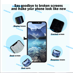 Starozon sl/dd หน้าจอโทรศัพท์จอแสดงผล <span class=keywords><strong>LCD</strong></span> แบบสัมผัสสำหรับ <span class=keywords><strong>iPhone</strong></span> 12 13 14 14 15ขายส่งราคาโรงงาน - Product Image 3
