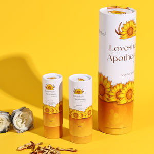 หลอดกระดาษคราฟท์แบบดันทรงกล่องหลอดบรรจุภัณฑ์ทรงกระบอกกลมเกรดอาหารแบบกำหนดเองได้ - Product Image 3