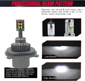 Kit de phare <span class=keywords><strong>LED</strong></span> Offre Spéciale 2 pièces <span class=keywords><strong>ampoule</strong></span> H4 12V 20w <span class=keywords><strong>LED</strong></span> phare automatique H4 <span class=keywords><strong>ampoule</strong></span> halogène remplacement <span class=keywords><strong>pour</strong></span> <span class=keywords><strong>voiture</strong></span> ampoules <span class=keywords><strong>LED</strong></span> - Product Image 3