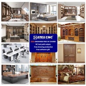 Enrutador de madera CNC de doble cabezal de fábrica china con <span class=keywords><strong>ejes</strong></span> de control independientes dobles y rodillos de presión de doble barra - Product Image 6