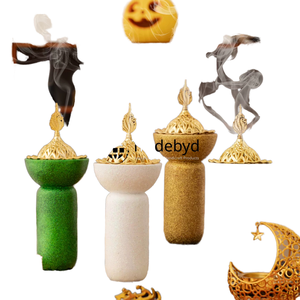 Tradebyd Designer Brûleur d'encens en résine Brûleur de parfum de luxe pour la méditation et la relaxation - Product Image 1