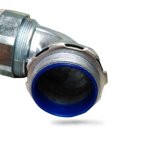 ข้อต่อเฟอร์รูลแบบสามเสาชุบสังกะสี เกลียวใน เกลียวนอก สำหรับท่อและสายยางลูกฟูก ชุบสังกะสี ขนาด 10 12 15 20 25 32 38 - Product Image 2