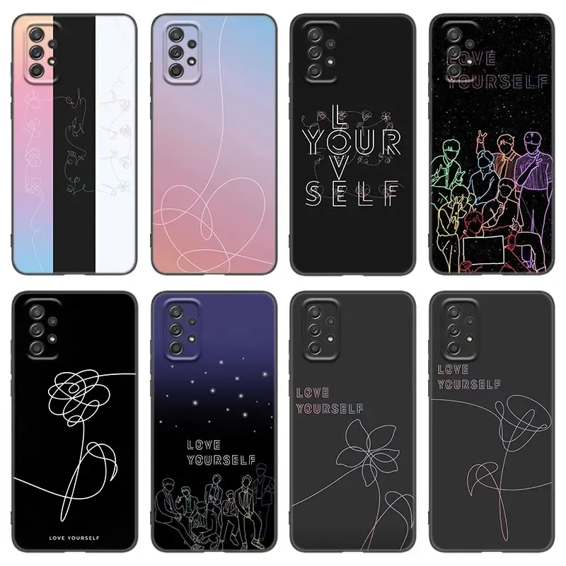 1000 + Designs Custom Love Your Flower Case Voor Samsung S24 Plus A71 A23 A25 A14 A05 A 04S Uv Printing Sublimatie Telefoon Hoesje