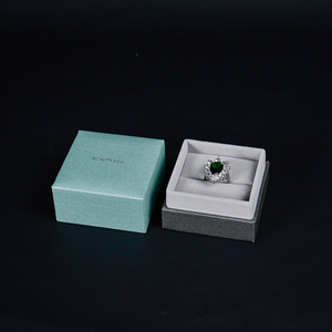 Wholesale Custom Logo Square <b>Paper</b> Plastic Jewelry Boxes Versatile Packaging Solution for Rings Pendants Bangles Bracelets - Product Image 4