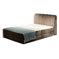 Matelas compressé 100% éponge, tissu rembourré, haute densité 45D, écologique, réglable, doux, taille King, chambre à coucher moderne