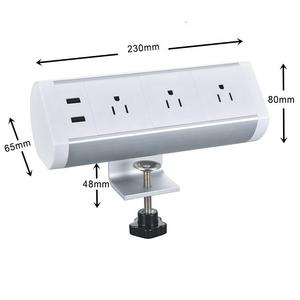Prise de courant de <span class=keywords><strong>bureau</strong></span> UK US EU Prise de courant multi-prise <span class=keywords><strong>en</strong></span> <span class=keywords><strong>gros</strong></span> à bas prix <span class=keywords><strong>avec</strong></span> rallonge de port USB - Product Image 4