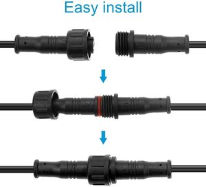 IP67 Phích Cắm Chống Nước 3P + N + E 330V Dây Gắn Kết Công Nghiệp Nam Nữ Dây Điện 5 Chân Cắm Ổ Cắm Kết Nối Cáp - Product Image 3