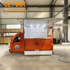 Electric <strong>Food</strong> Truck for Sale Mobile <strong>Food</strong> Cart Kiosk <strong>Stand</strong> for Fast <strong>Food</strong> Coffee Snack Service Stable Structure - Product Image 1