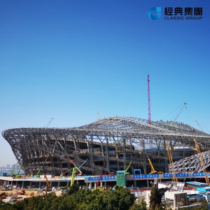 Customized Steel Structure Stadium Building Modern <strong>Sports</strong> Arena Prefab Building Structure - Product Image 4