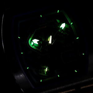 Reloj Deportivo Casual Luminoso Blanco Único, con Correa de Goma, Diseño de Esqueleto Tourbillon, Unisex, Resistente al Agua, para Negocios - Product Image 3
