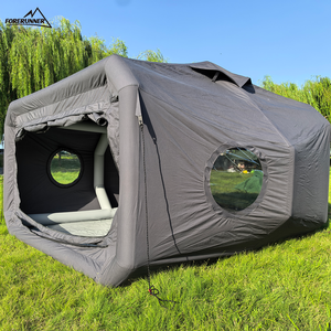 Forerunner 10 ㎡   Tenda Capsula Spaziale Nera e Grigia Senza Palo Centrale, Montaggio Istantaneo per <span class=keywords><strong>Glamping</strong></span> e Campeggio all'Aperto - Product Image 1