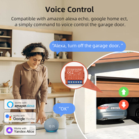 Module d'interrupteur de porte de garage WiFi Tuya AC100-240V, contrôle vocal via application Alexa Google Home, contrôleur de garage, prise en charge OEM ODM