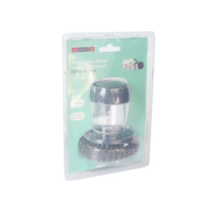 Dụng Cụ Rót Xà Phòng Lỏng 2 Trong 1 Bàn Chải Cọ Rửa Chén Bát Bằng Thép Không Gỉ Bàn Chải Làm Sạch Ép Xà Phòng Nhà Bếp - Product Image 1