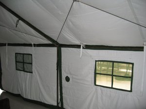 Emergenza impermeabile della tela addensata della tenda di soccorso di disastro del <span class=keywords><strong>cantiere</strong></span> all'aperto in turchia - Product Image 4