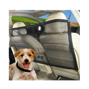 Lưới Bảo Vệ Thú Cưng Xe Hơi 115*62Cm Hàng Rào Ngăn Chó Chống Trầy Xước Ghế Sau Lưới An Toàn Lưng Lưới Ngăn Cách Thú Cưng Xe Hơi Chó - Product Image 1