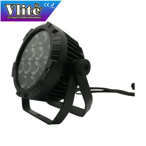 Projecteurs LED PAR RGBWA étanches IP65 110W 12 pièces avec contrôle DMX512, angles de faisceau 25-60° - Product Image 3