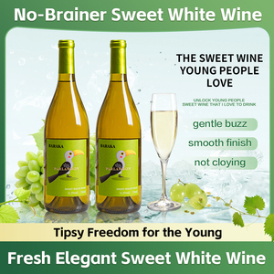 <span class=keywords><strong>Vino</strong></span> <span class=keywords><strong>Blanco</strong></span> Suave y Dulce de 750 ml, 11.5% ABV, Ideal para Combinar <span class=keywords><strong>con</strong></span> Postres y Ensaladas - Product Image 4