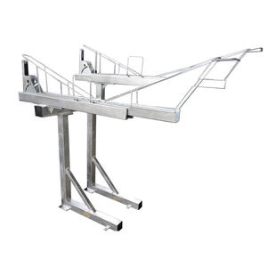 Soporte de Estacionamiento Galvanizado de Dos Niveles Personalizado para Múltiples Bicicletas - Product Image 1