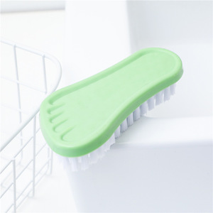 Foot Brush Soft Bristle Nylon Cleaning Brush For Shoes Clothes Laundry Nordic Colors - Product Image 4