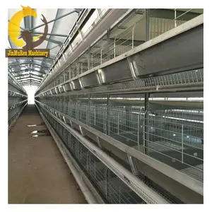 Jinmuren layer farm chicken cage battery cage equipment use in poultry farm project