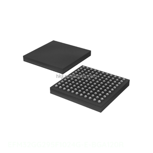 Achetez des composants électroniques en ligne EFM32GG295F1024G-E-BGA120R 120 VFBGA Embedded En stock - Product Image 1