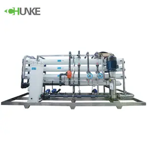 Planta de dessalinização e purificação de água, estação de tratamento de água potável, planta de filtro uv de purificação total de água