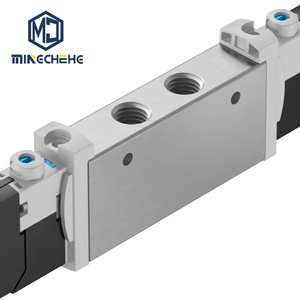 Vanne pneumatique 5/2 voies VUVG-L14-B52-T-G18-1R8L VUVG-L14-B52-T-G14-1R8L VUVG-L14-B52-T-M5-1R8L pour applications industrielles - Product Image 1