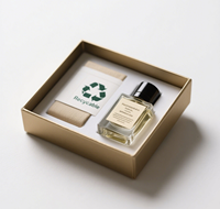 Boîtes de parfum personnalisées de 50ml de long emballages recyclables bon marché pour les marques de parfum