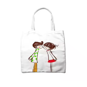 Sac fourre-tout en toile de coton naturel de qualité supérieure pour femmes, design élégant et luxueux, écologique, pour un usage quotidien, sacs de shopping - Product Image 2