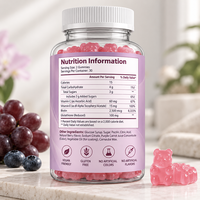Complément de Collagène Végétalien à Marque Blanche pour Soins Nutritionnels Quotidiens, Gummies Éclaircissants pour la Peau Adulte à Marque Blanche