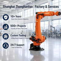Bras robotisé industriel Kuka KR420 R3100-2, charge utile de 420 kg, portée de travail de 3100 mm pour la manutention de matériaux lourds, robot KUKA