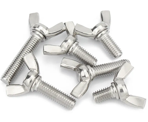 Tornillo de Mariposa de Acero Inoxidable 304 de Alta Calidad, Precio Bajo, M3 M4 M5 M6 M8 M10 M12, Acabado Liso Zincado - Product Image 4