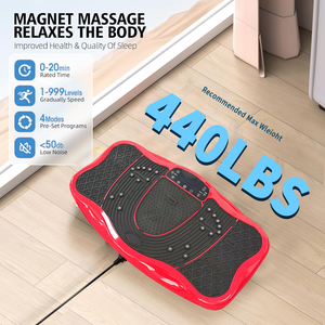 Tragbare einfache Lagerung Fett verbrennung Haltbarkeit Home Gym Verwenden Sie Übung Fitness Power Plate Vibration Machine - Product Image 5