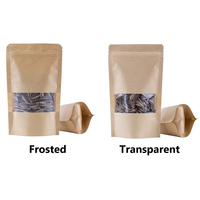Sachets Doypack Kraft Biodégradables Personnalisés de Haute Qualité avec Scellage Thermique pour Emballage Alimentaire (Café, Thé, Snacks, Noix, Friandises pour Animaux) – Vente en Gros